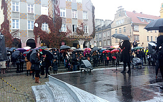 Kobiety w czerni po raz drugi manifestowały w Olsztynie i Elblągu